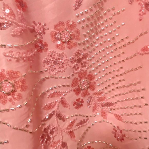 Elegant Pink Halter Dress - Picture 10 of 15